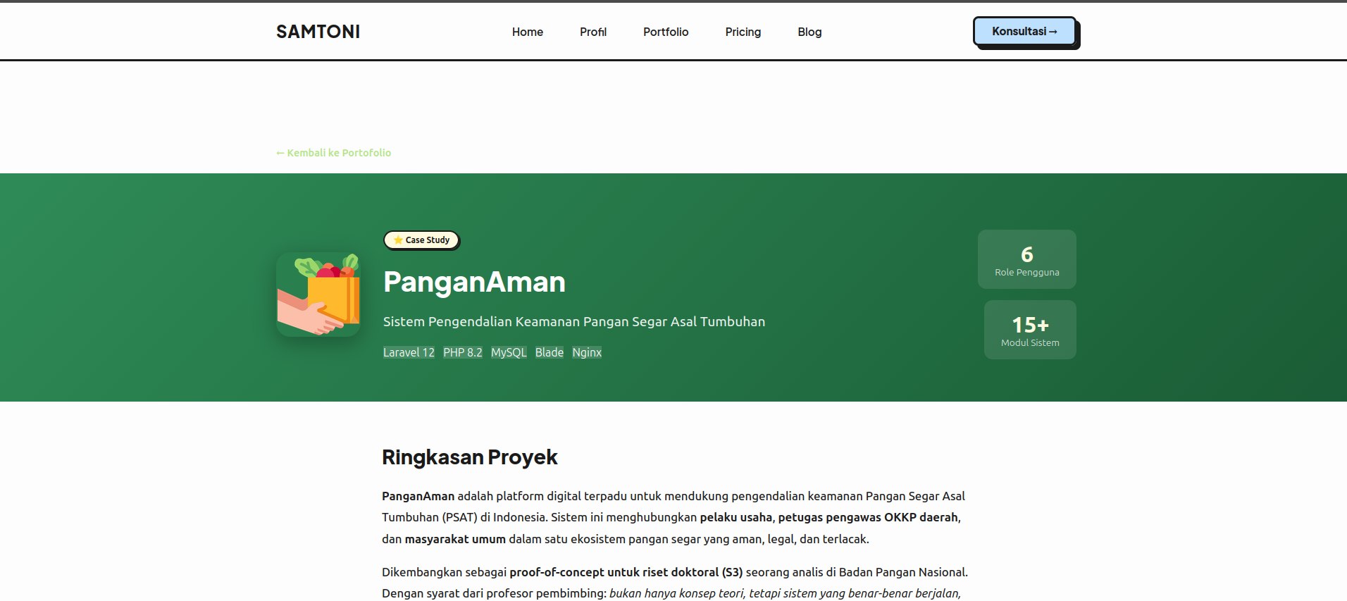 Dashboard View